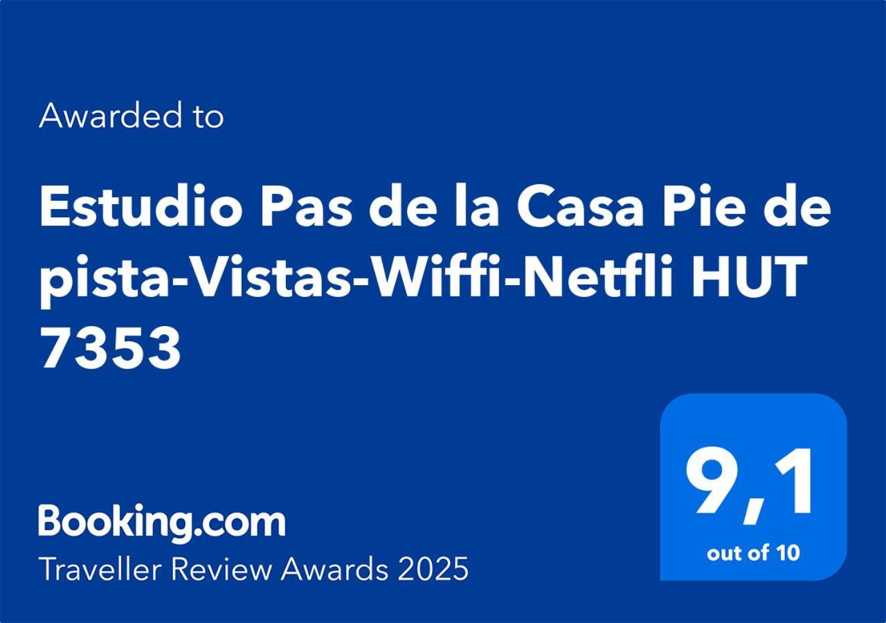 Estudio Pas De La Casa Pie De Pista-Vistas-Wiffi-Netfli Hut 7353 Екстериор снимка